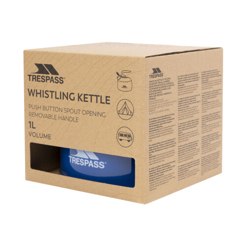 Trespass (One Size, Blue) Trespass Boil Aluminum Kettle (1 Litre) 2