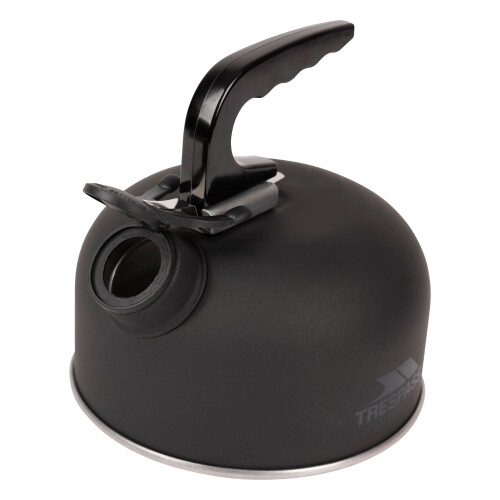 Trespass (One Size, Matt Black) Trespass Boil Aluminum Kettle (1 Litre) 2
