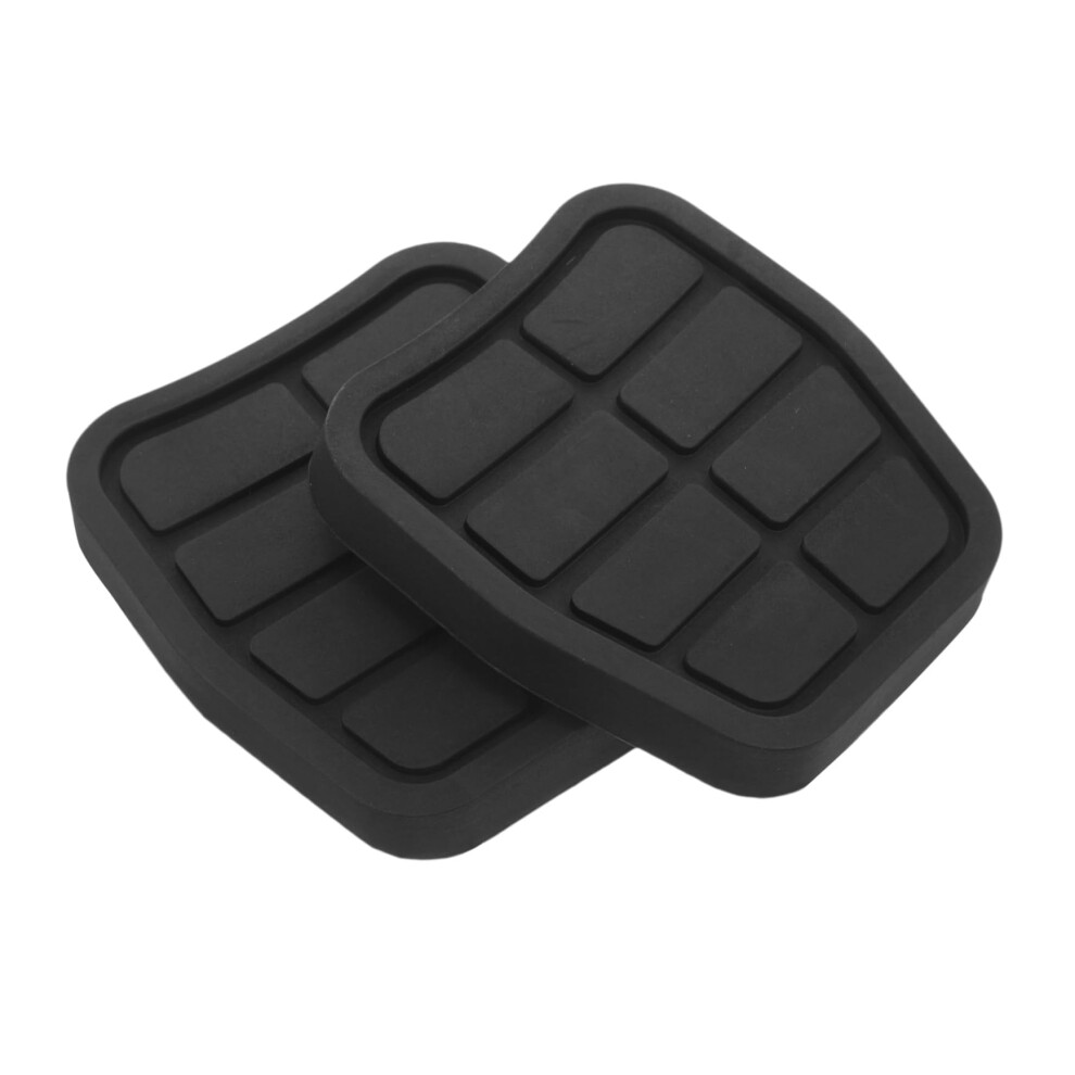 Universal Car Brake And Clutch Pedal Cover With Enhanced Grip, Durable Nonslip Rubber Pads 9169991267890