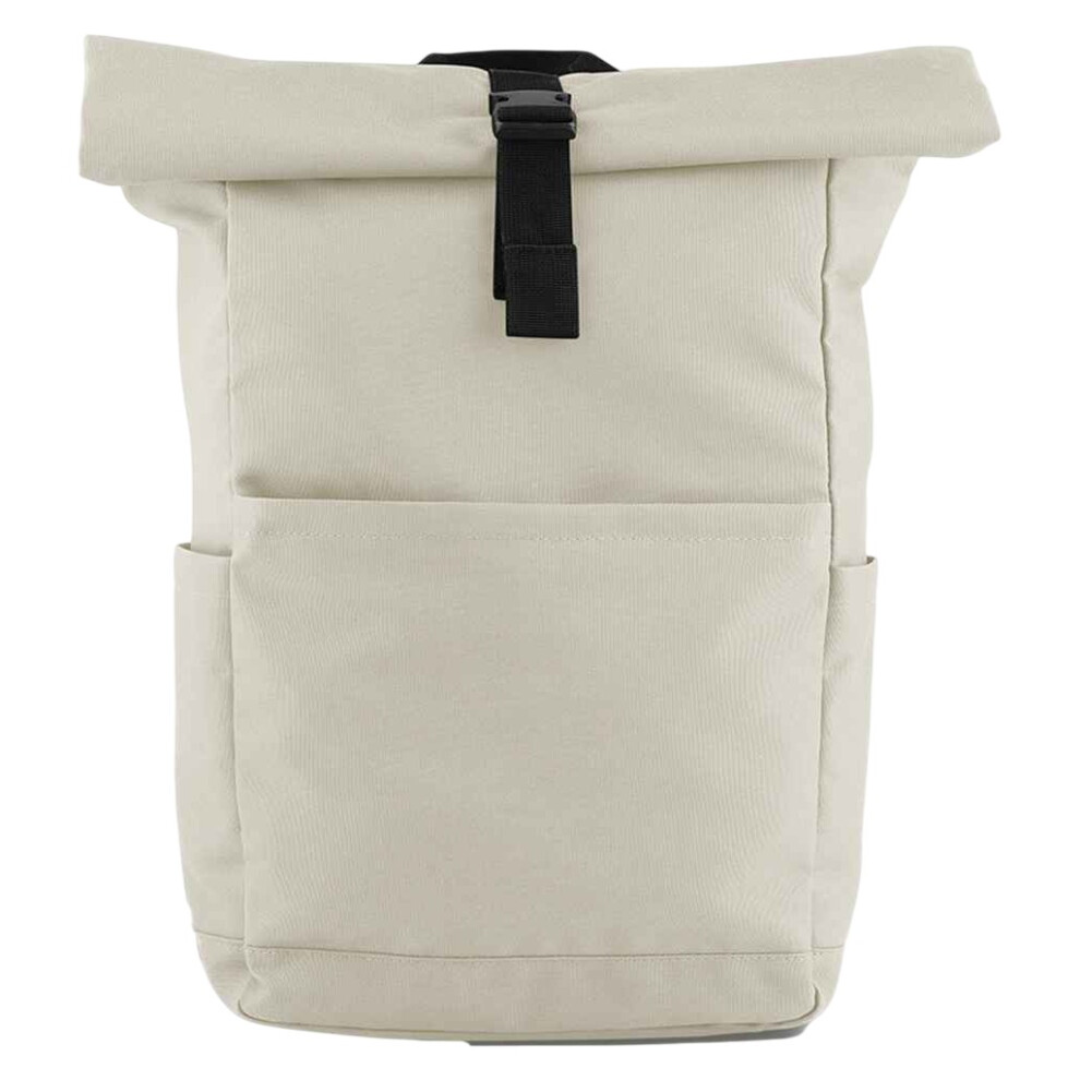 Bagbase (One Size, Natural Stone) Premium Roll Top Recycled Backpack