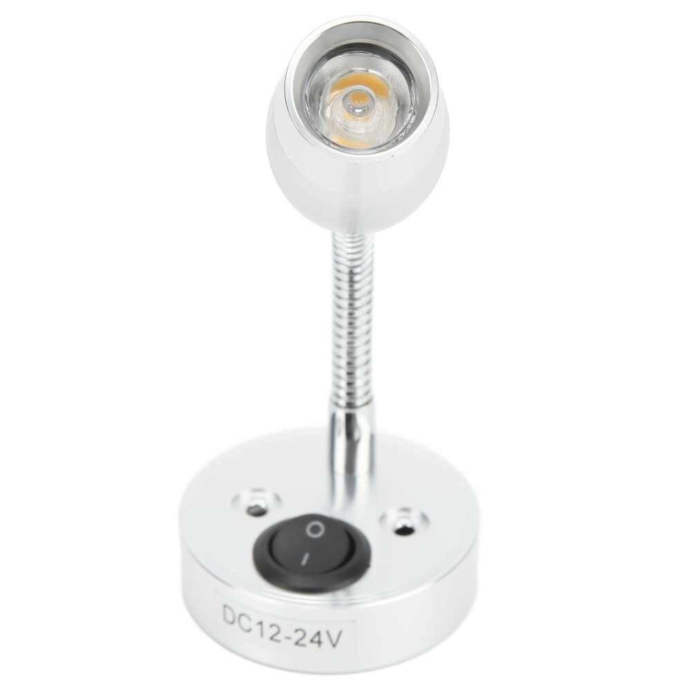 Rv Led Bedside Reading Lamp 12-24V Wall Mount Warm 3W White/Light 9321390325629