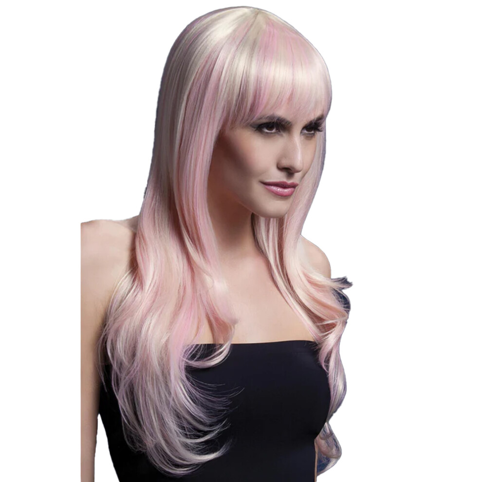 Fever Unisex Multicoloured (One Size, Blonde Candy) Womens/Ladies Sienna Wig