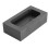2Stk Graphitgießform Ingot Schmelzform Schwarz Labor Gießform 8