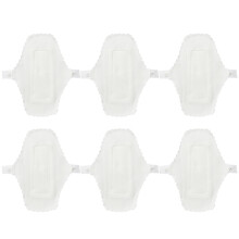 18Stk Wiederverwendbare Sanitäre Damenpads Mit Weiß