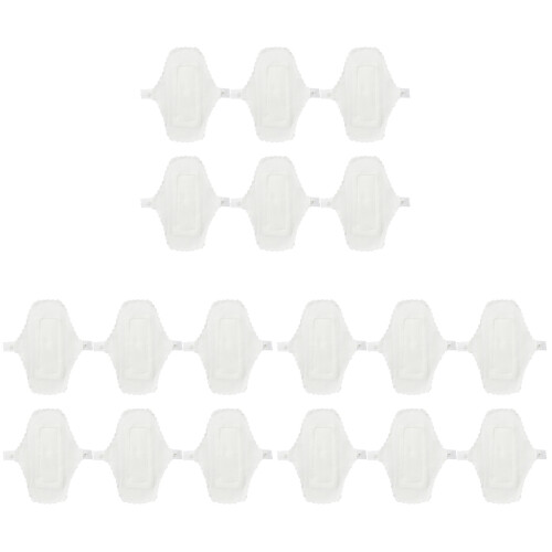18Stk Wiederverwendbare Sanitäre Damenpads Mit Weiß 1