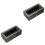 2Stk Graphitgießform Ingot Schmelzform Schwarz Labor Gießform 3