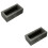 2Stk Graphitgießform Ingot Schmelzform Schwarz Labor Gießform 6