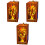 3Ensembles Maison En Bois À Monter DIY Orange Pour Jeu 5