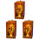 3Ensembles Maison En Bois À Monter DIY Orange Pour Jeu 4