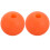 2Pièces Support Diapason Silicone Orange, Réduction Bruit Pour Yoga 1
