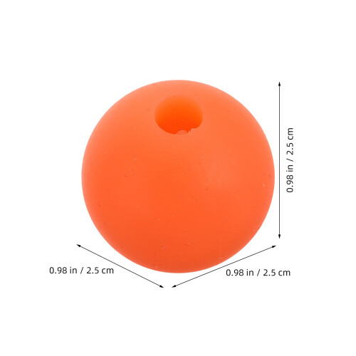 2Pièces Support Diapason Silicone Orange, Réduction Bruit Pour Yoga 2