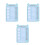 3Pcs Kids Planning Boards Blue Daily Habit Tracker and Schedule Chart 4