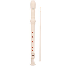2Ensembles Flûtes Soprano Blanches, Jouets Musicaux Éducatifs En ABS