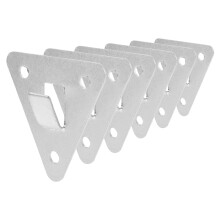 30Pcs Compact Aluminum Fire Extinguisher Holder Hooks for Wall Mount
