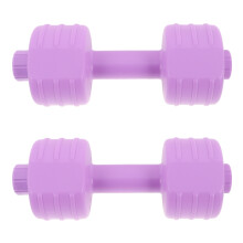 6Pcs Dumbbell Shaped Water Bottles for Women Portable Fitness Exercise