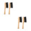 4Pcs Billiard Table Rail Brushes Wood Handle Cleaning Set 4