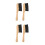 4Pcs Billiard Table Rail Brushes Wood Handle Cleaning Set 10