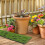Green Artificial Moss Mat Plastic Simulated Lawn for Decor Crafts 5