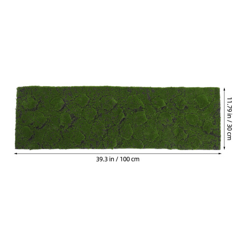 Green Artificial Moss Mat Plastic Simulated Lawn for Decor Crafts 1