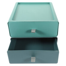 4Pcs Multi-Use Plastic Drawer Storage Box Office Organizer
