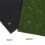 Green Artificial Moss Mat Plastic Simulated Lawn for Decor Crafts 8