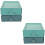 4Pcs Multi-Use Plastic Drawer Storage Box Office Organizer 8