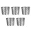 5Pcs Stainless Steel Downspout Gutter Guard Filter Mesh Pipe Strainer 9