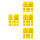 40Pcs Replaceable Fish Tank Filter Sponge for Clean Aquarium Water 9