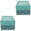4Pcs Multi-Use Plastic Drawer Storage Box Office Organizer 5