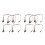 10Pcs Rc Y Splitter Cable 60 Core Plastic Wire for Toys 5