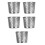 5Pcs Stainless Steel Downspout Gutter Guard Filter Mesh Pipe Strainer 10