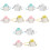 12Pcs Tiny Plastic Beverage Bottles Miniature Doll House Accessories 5