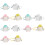 12Pcs Tiny Plastic Beverage Bottles Miniature Doll House Accessories 9