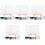5Sets Lightweight Dry Erase Boards for Home Study with Storage Rack 4