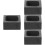 4Pcs Durable Black Graphite Ingot Mold DIY Metal Casting Molds 8