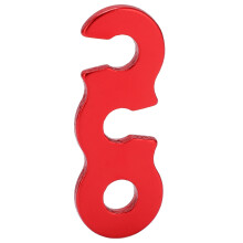 Innovative Rope Tightener, Novelty Design Knot-Free Utility For Camping Hiking Backpacking Accessories, Secure Grip Lightweight Aluminum Alloy Tent Ro