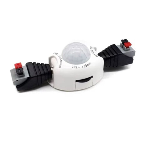 Motion Sensor Light  5V 12V  Movement Detector Timer Automatic   OFF LED Strip Light PIR Motion Sensor A