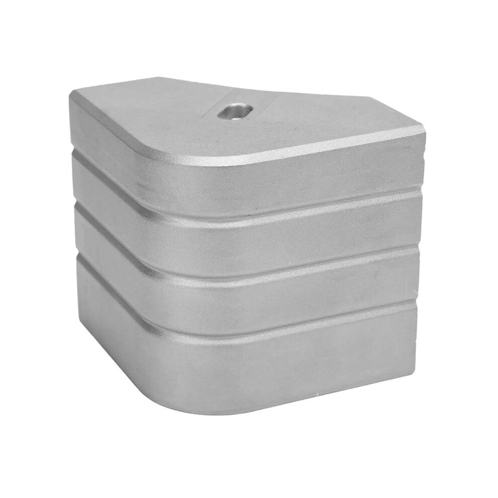 Pontoon Boat Parts Aluminum Pontoon Boat Corner Guards 90 Degree Rounded Dock Guards For Bunk Roof Fishing Rv Guards 4712217605881