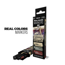 AK Interactive Real Colours Markers - German Tanks Interiors - Set of 3 RCM107