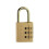 Master Lock Master Lock Brass Finish Combination Padlock 1