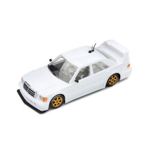 Slot It Mercedes 190E White Kit w/Pre-Assembled Painted Parts SICA44Z1 1:32