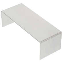Suporte de Exposição de Sapatos em Aço Inoxidável, 1 Peça (20x8cm Prata), Material de Aço Inoxidável Adequado para Shoppings e Supermercados