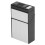 Compact Aluminum Alloy Cigarette Case with USB Lighter 20 Pack 1