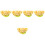 5Pièces Décor Pancake Simulé En PVC Couleur Multiple Pour Vitrine 5