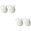 4Pièces Mini Lait Céramique Cuisine Miniature 7