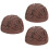 3Pièces Décoration Boules Glace Fausses PVC Usage Déco 8