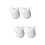 4Pièces Mini Lait Céramique Cuisine Miniature 8