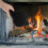 De Bois Métal Noir Pour Feu De Bois Maison 7