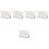 20Pcs Plastic Quilt Clips Assorted Color Windproof Clothes Drying Pegs 6