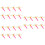24Pcs Durable Plastic Plane Toys Playthings 8